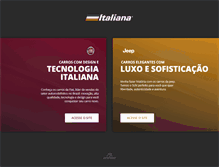 Tablet Screenshot of italiana.com.br
